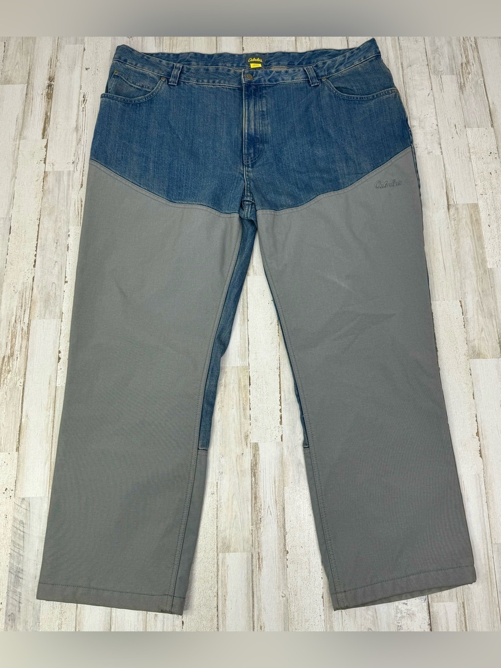 Cabela’s Roughneck Upland Brush Guard Hunting Jeans Men’s 44x30 Denim Briar Pant